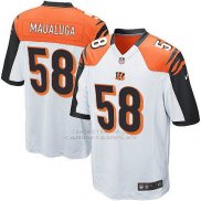 Camiseta Cincinnati Bengals Maualuga Blanco Nike Game NFL Nino