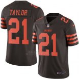Camiseta Cleveland Browns Taylor Negro Nike Legend NFL Hombre