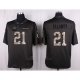 Camiseta Dallas Cowboys Elliott Apagado Gris Nike Anthracite Salute To Service NFL Hombre