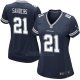 Camiseta Dallas Cowboys Sanders Negro Nike Game NFL Mujer