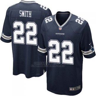 Camiseta Dallas Cowboys Smith Negro Nike Game NFL Nino