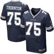 Camiseta Dallas Cowboys Thornton Profundo Azul Nike Elite NFL Hombre