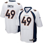 Camiseta Denver Broncos Smith Blanco Nike Game NFL Nino