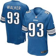 Camiseta Detroit Lions Walker Azul Nike Game NFL Nino
