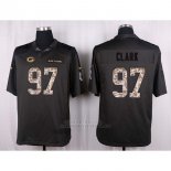 Camiseta Green Bay Packers Clark Apagado Gris 2016 Nike Anthracite Salute To Service NFL Hombre