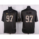 Camiseta Green Bay Packers Clark Apagado Gris 2016 Nike Anthracite Salute To Service NFL Hombre Camiseta Green Bay Packers Clark Apagado Gris 2016 Nike Anthracite Salute To Service NFL Hombre