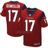 Camiseta Houston Texans Osweiler Rojo Nike Elite NFL Hombre