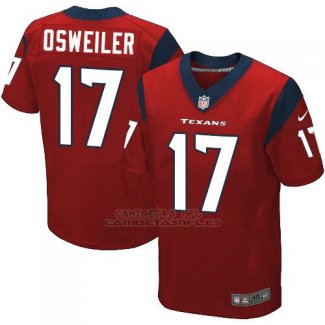 Camiseta Houston Texans Osweiler Rojo Nike Elite NFL Hombre