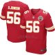 Camiseta Kansas City Chiefs D.Johnson Rojo Nike Elite NFL Hombre