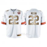 Camiseta Kansas City Chiefs Peters Blanco Nike Gold Game NFL Hombre