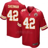 Camiseta Kansas City Chiefs Sherman Rojo Nike Game NFL Nino