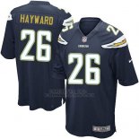 Camiseta Los Angeles Chargers Hayward Negro Nike Game NFL Hombre