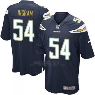 Camiseta Los Angeles Chargers Ingram Negro Nike Game NFL Hombre
