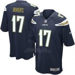 Camiseta Los Angeles Chargers Rivers Negro Nike Game NFL Nino