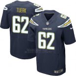 Camiseta Los Angeles Chargers Tuerk Profundo Azul Nike Elite NFL Hombre