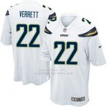 Camiseta Los Angeles Chargers Verrett Blanco Nike Game NFL Hombre