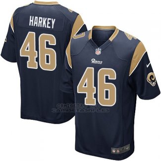 Camiseta Los Angeles Rams Harkey Negro Nike Game NFL Nino