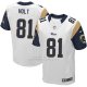 Camiseta Los Angeles Rams Holt Blanco Nike Elite NFL Hombre