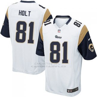 Camiseta Los Angeles Rams Holt Blanco Nike Game NFL Nino