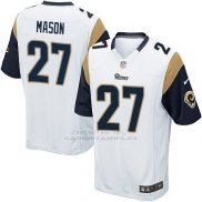 Camiseta Los Angeles Rams Mason Blanco Nike Game NFL Hombre