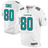 Camiseta Miami Dolphins Sims Blanco Nike Elite NFL Hombre