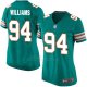 Camiseta Miami Dolphins Williams Verde Oscuro Nike Game NFL Mujer