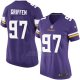 Camiseta Minnesota Vikings Griffen Violeta Nike Game NFL Mujer