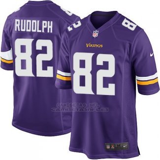 Camiseta Minnesota Vikings Rudolph Violeta Nike Game NFL Nino