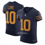 Camiseta NFL Elite Green Bay Packers Jordan Love The 1923 Classic Vapor F.U.S.E. Azul