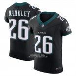 Camiseta NFL Elite Philadelphia Eagles Saquon Barkley Vapor F.U.S.E. Alterno Negro Camiseta NFL Elite Philadelphia Eagles Saquon Barkley Vapor F.U.S.E. Alterno Negro