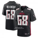 Camiseta NFL Game Atlanta Falcons Elijah Wilkinson Negro