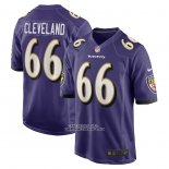 Camiseta NFL Game Baltimore Ravens Ben Cleveland Violeta