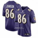 Camiseta NFL Game Baltimore Ravens Cornelius Johnson Violeta