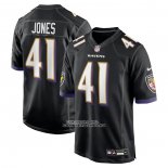 Camiseta NFL Game Baltimore Ravens Dremont Jones Alterno Negro