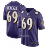 Camiseta NFL Game Baltimore Ravens Kahlil Mckenzie Violeta