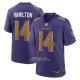Camiseta NFL Game Baltimore Ravens Kyle Hamilton Alterno Violeta