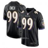 Camiseta NFL Game Baltimore Ravens Odafe Oweh Negro