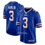 Camiseta NFL Game Buffalo Bills Damar Hamlin Primera Azul