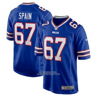Camiseta NFL Game Buffalo Bills Quinton Spain Azul