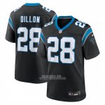 Camiseta NFL Game Carolina Panthers AJ Dillon Negro