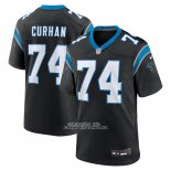 Camiseta NFL Game Carolina Panthers Jake Curhan Negro