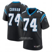 Camiseta NFL Game Carolina Panthers Jake Curhan Negro