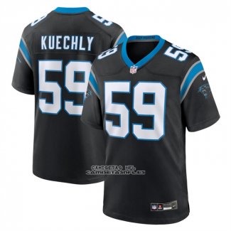 Camiseta NFL Game Carolina Panthers Luke Kuechly Negro