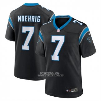 Camiseta NFL Game Carolina Panthers Trevon Moehrig Negro