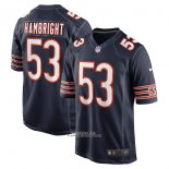 Camiseta NFL Game Chicago Bears Arlington Hambright 53 Azul