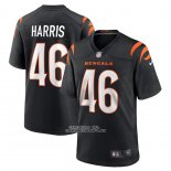 Camiseta NFL Game Cincinnati Bengals Clark Harris Negro