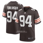 Camiseta NFL Game Cleveland Browns Dalvin Tomlinson Marron