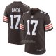 Camiseta NFL Game Cleveland Browns Jerome Baker Marron