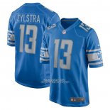 Camiseta NFL Game Detroit Lions Brandon Zylstra Primera Azul