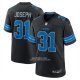 Camiseta NFL Game Detroit Lions Kerby Joseph Alterno Vapor F.U.S.E. Negro